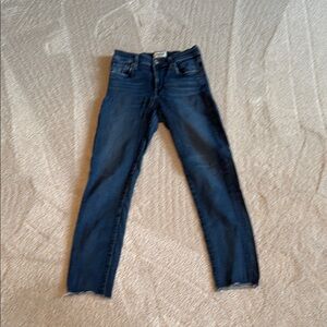 Agolde Blue Skinny Jeans Classic Denim